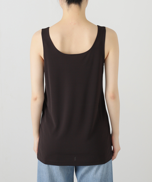 plage（プラージュ）の「スクエアネックタンク（タンクトップ・レディース・ブラウン/ベージュ・FREE）」の14枚目の写真