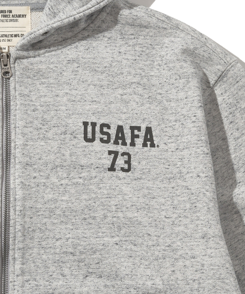 DISCUS ATHLETIC(ディスカス アスレチック)の「USAFA ヘビーウェイトジップアップフードパーカー ヘザーグレー(スウェット・メンズ・その他・MEDIUM/LARGE/X-LARGE)」の9枚目の写真