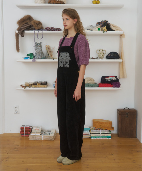 FUN FROM FUN（ファンフロムファン）の「Cozy Home Overall, Black（サロペット/オーバーオール・レディース・その他・OS）」の3枚目の写真
