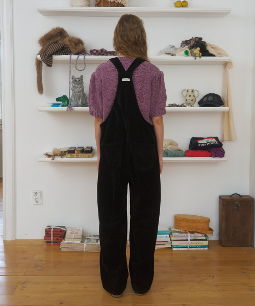 FUN FROM FUN（ファンフロムファン）の「Cozy Home Overall, Black（サロペット/オーバーオール・レディース・その他・OS）」の4枚目の写真