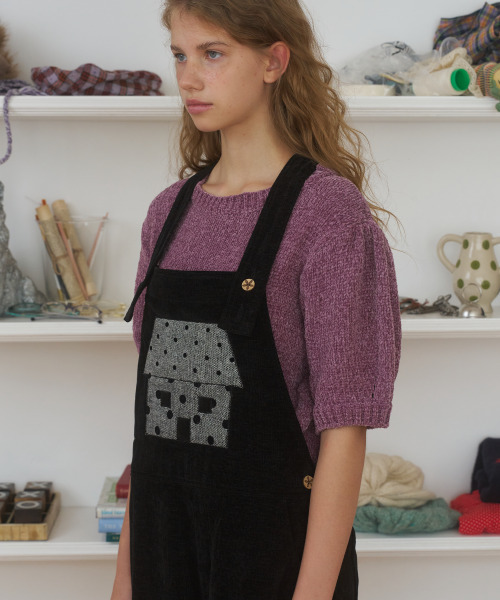 FUN FROM FUN（ファンフロムファン）の「Cozy Home Overall, Black（サロペット/オーバーオール・レディース・その他・OS）」の7枚目の写真