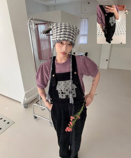 FUN FROM FUN（ファンフロムファン）の「Cozy Home Overall, Black（サロペット/オーバーオール・レディース・その他・OS）」の12枚目の写真