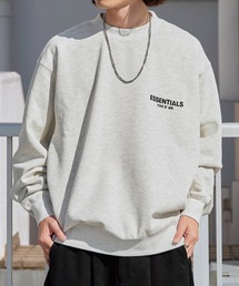 FOG ESSENTIALS（エフオージーエッセンシャルズ）の「FOG ESSENTIALS/エッセンシャルズ 22SS BACK LOGO CREW SWEAT SHIRTS フロッキープリントスウェット（スウェット）」