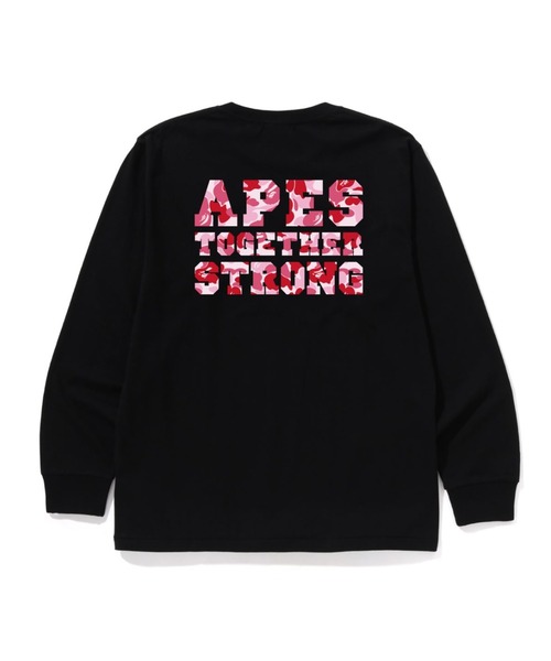 ABC CAMO COLLEGE ATS LS TEE（Tシャツ/カットソー）｜A BATHING APE