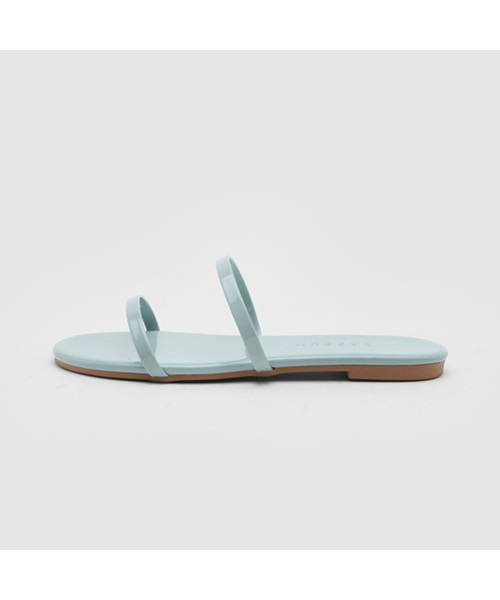 SAPPUN（サプン）の「Terroshoe Strap Slippers (1cm)（サンダル・レディース・イエロー/オレンジ/ミント/ベージュ/ラベンダー/ピンク/ホワイト/ブラウン/ライム/グリーン/ローズ/ブルー/ライトイエロー/グレー/ダークグリーン/アイボリー/ライトブルー/ライトピンク・22cm/22.5cm/23cm/23.5cm/24cm/24.5cm/25cm/25.5cm/26cm/21.5㎝）」の11枚目の写真