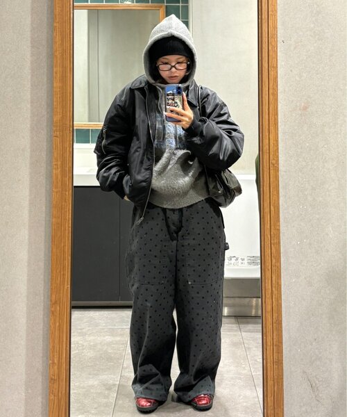 CIAOPANIC TYPY(チャオパニックティピー)の「【UNISEX】アソート柄ブッシュパンツ(その他パンツ・レディース・ブラウン/ベージュ/ブラック/カーキ/チャコールグレー/グレー・MEDIUM/LARGE)」の10枚目の写真