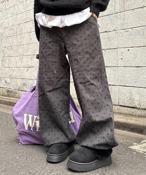 CIAOPANIC TYPY(チャオパニックティピー)の「【UNISEX】アソート柄ブッシュパンツ(その他パンツ・レディース・ブラウン/ベージュ/ブラック/カーキ/チャコールグレー/グレー・MEDIUM/LARGE)」の8枚目の写真