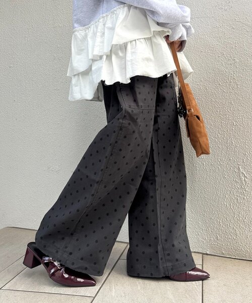 CIAOPANIC TYPY(チャオパニックティピー)の「【UNISEX】アソート柄ブッシュパンツ(その他パンツ・レディース・ブラウン/ベージュ/ブラック/カーキ/チャコールグレー/グレー・MEDIUM/LARGE)」の17枚目の写真