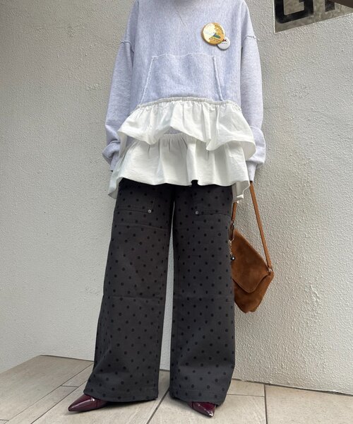 CIAOPANIC TYPY(チャオパニックティピー)の「【UNISEX】アソート柄ブッシュパンツ(その他パンツ・レディース・ブラウン/ベージュ/ブラック/カーキ/チャコールグレー/グレー・MEDIUM/LARGE)」の16枚目の写真