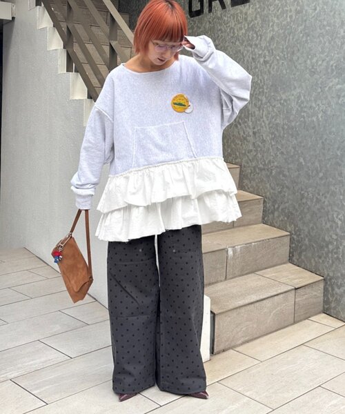 CIAOPANIC TYPY(チャオパニックティピー)の「【UNISEX】アソート柄ブッシュパンツ(その他パンツ・レディース・ブラウン/ベージュ/ブラック/カーキ/チャコールグレー/グレー・MEDIUM/LARGE)」の15枚目の写真
