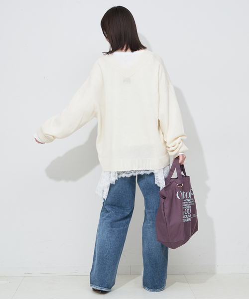 追加2》レースコンビカットソー（Tシャツ/カットソー）｜SLOBE IENA