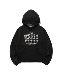 GG FLAG HOODIE KNIT_BLACK(NG2FFFK690A)