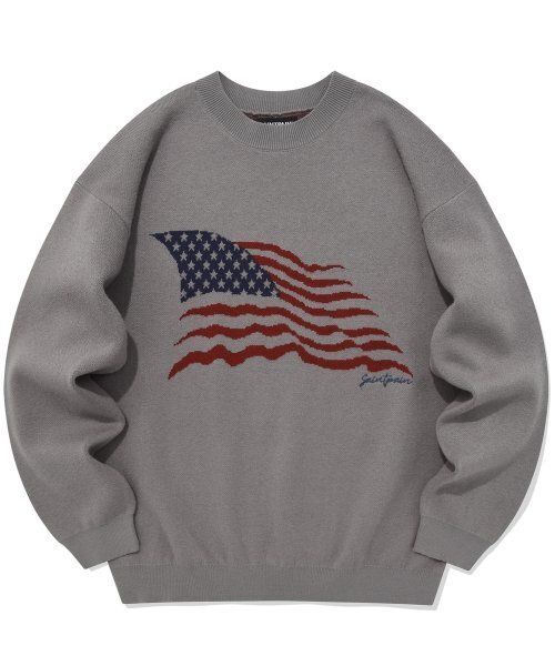 SP Jaguar American Knights sweater — тёмно‑серый