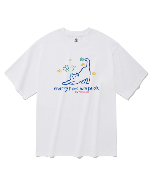 RADINEO(ラディネオ)の「オーケー 半袖Tシャツ ホワイト(Tシャツ/カットソー・メンズ・その他・SMALL/MEDIUM/LARGE/X-LARGE)」の1枚目の写真