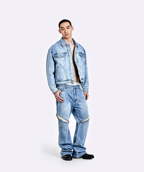 51%(フィフティーワンパーセント)の「デビルズデニムパンツ - ライトブルー(デニムパンツ・メンズ・その他・LARGE/MEDIUM/SMALL)」の18枚目の写真