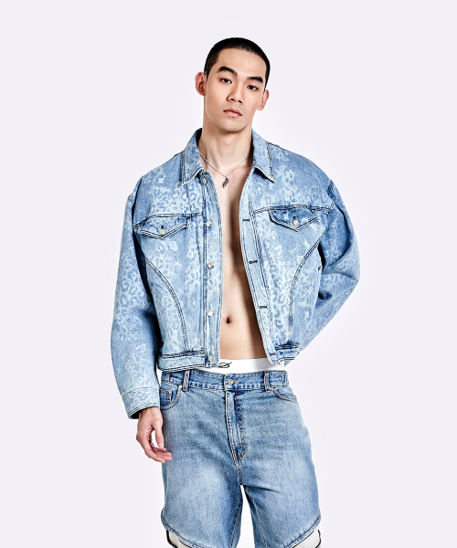 51%(フィフティーワンパーセント)の「デビルズデニムパンツ - ライトブルー(デニムパンツ・メンズ・その他・LARGE/MEDIUM/SMALL)」の20枚目の写真