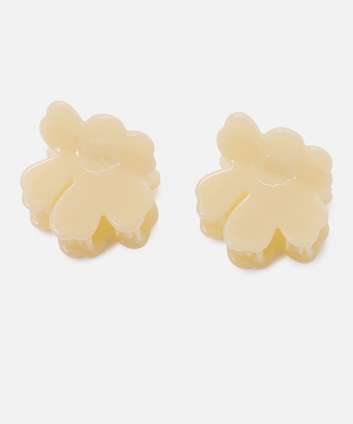 marimekko(マリメッコ)の「Nano Unikko / Hair Clip Set(バレッタ/ヘアクリップ・レディース・クリーム/ライトブルー・FREE)」の3枚目の写真