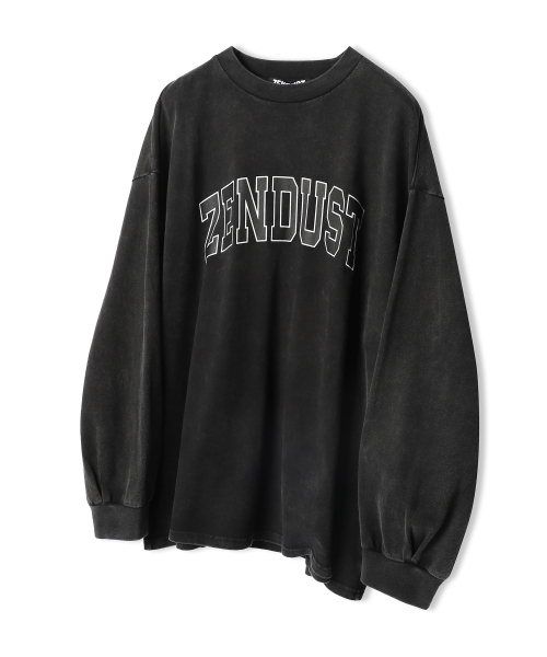 ZENDUST(ジェンダスト)の「Pigment Balloon Long Sleeve NAVY(Tシャツ/カットソー・レディース・ネイビー・MEDIUM/LARGE)」の2枚目の写真