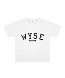 ベーシックカレッジロゴTシャツ(ホワイト)