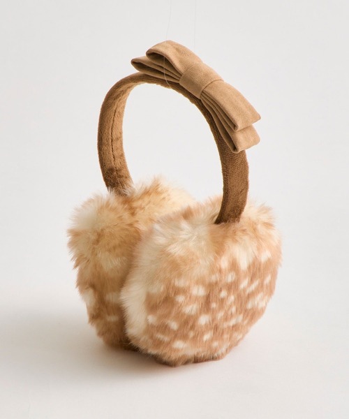 OLIVE des OLIVE（オリーブデオリーブ）の「【インフルエンサー企画】Keru リボンイヤマフ（イヤーマフ・レディース・その他1/ブラック/オフホワイト・FREE）」の14枚目の写真