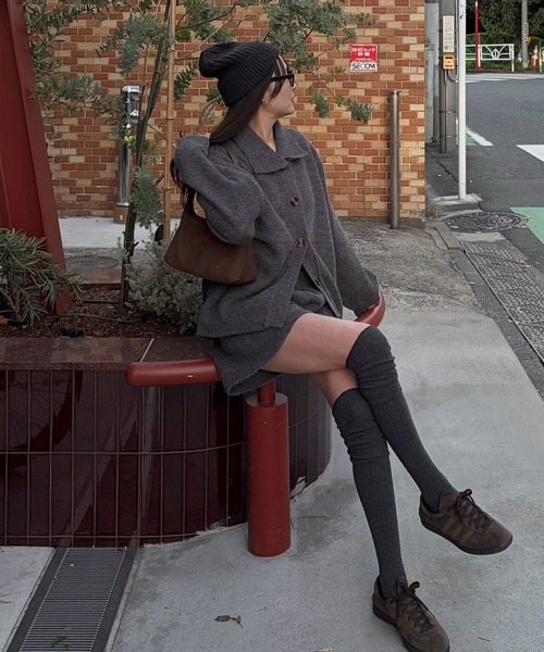 セール】ニットカーディガンセットアップ(sayaka select) / セット