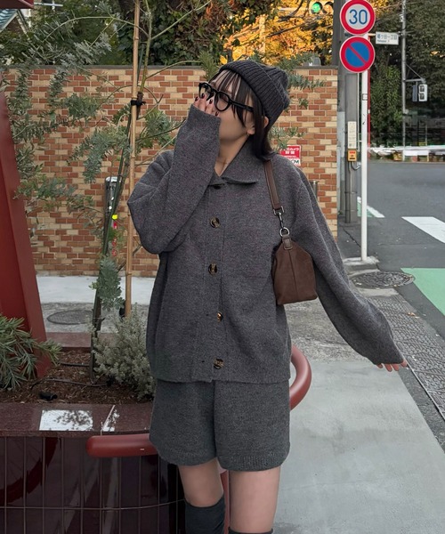 セール】ニットカーディガンセットアップ(sayaka select) / セット