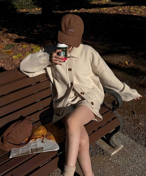 セール】ニットカーディガンセットアップ(sayaka select) / セット