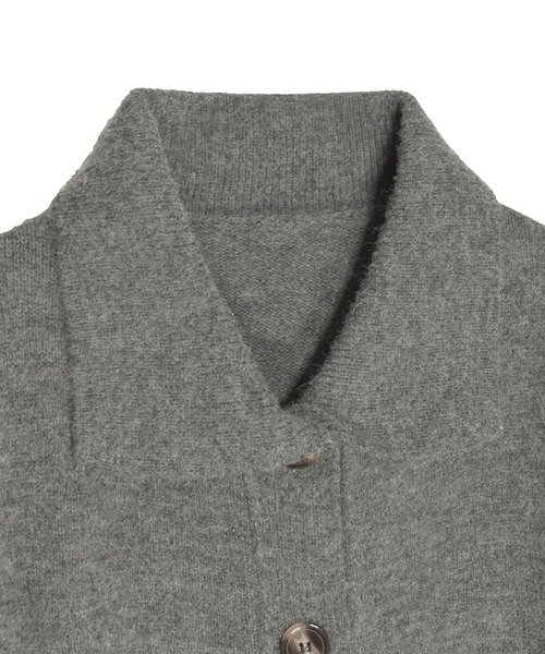 Reurie'(レウリィ)の「ニットカーディガンセットアップ(sayaka select) / セットアイテム ショートパンツ シンプル アイボリー チャコール(ワンピース・レディース・チャコールグレー/アイボリー・FREE)」の18枚目の写真