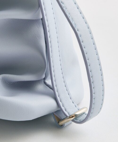 OLIVE des OLIVE（オリーブデオリーブ）の「2wayドロストリボンバッグ（ショルダーバッグ・レディース・オフホワイト/ブラック/サックスブルー・FREE）」の17枚目の写真