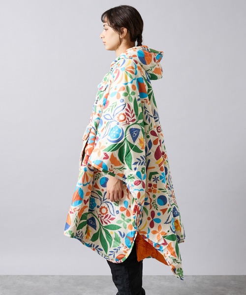 POLeR(ポーラー)の「【POLER/ポーラー】REVERSIBLE PONCHO/アウトドア/ユニセックス【WEB限定】(ポンチョ・メンズ・オレンジ/ブラウン・L)」の10枚目の写真