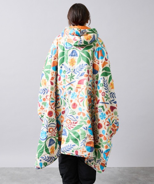 POLeR(ポーラー)の「【POLER/ポーラー】REVERSIBLE PONCHO/アウトドア/ユニセックス【WEB限定】(ポンチョ・メンズ・オレンジ/ブラウン・L)」の11枚目の写真