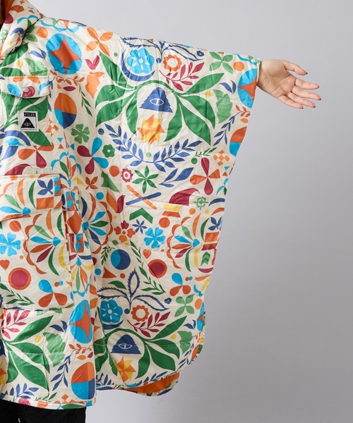 POLeR(ポーラー)の「【POLER/ポーラー】REVERSIBLE PONCHO/アウトドア/ユニセックス【WEB限定】(ポンチョ・メンズ・オレンジ/ブラウン・L)」の13枚目の写真