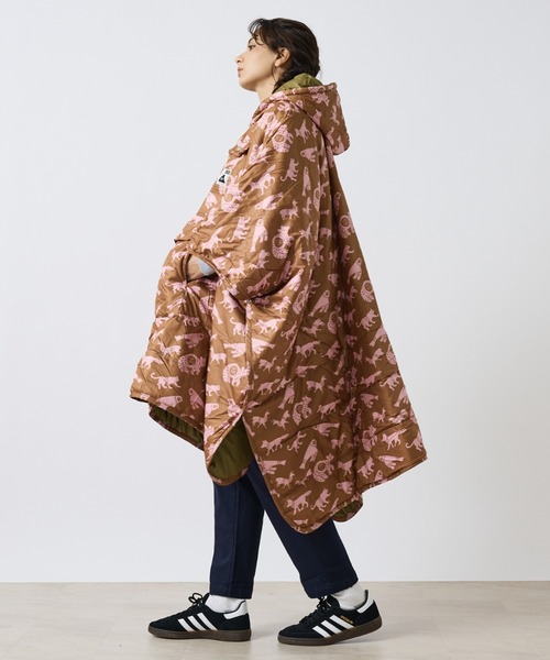POLeR(ポーラー)の「【POLER/ポーラー】REVERSIBLE PONCHO/アウトドア/ユニセックス【WEB限定】(ポンチョ・メンズ・オレンジ/ブラウン・L)」の18枚目の写真