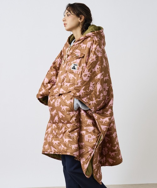 POLeR(ポーラー)の「【POLER/ポーラー】REVERSIBLE PONCHO/アウトドア/ユニセックス【WEB限定】(ポンチョ・メンズ・オレンジ/ブラウン・L)」の19枚目の写真