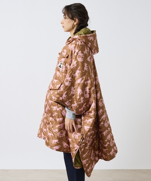 POLeR(ポーラー)の「【POLER/ポーラー】REVERSIBLE PONCHO/アウトドア/ユニセックス【WEB限定】(ポンチョ・メンズ・オレンジ/ブラウン・L)」の20枚目の写真