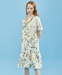 ハワイアンワンピース [アイボリー]