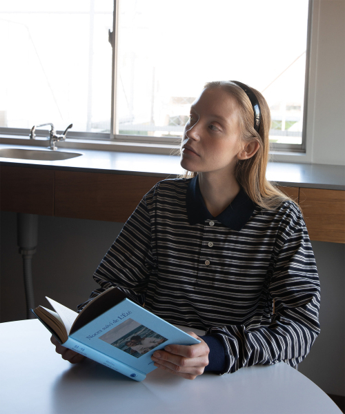 ANOTHER OFFICE WOMEN（アナザー オフィス ウーマン）の「w. Brief Rugby Tee (Navy)（ポロシャツ・レディース・その他・FREE）」の4枚目の写真