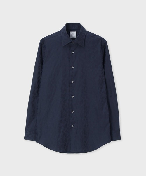 フローラルジャカード ドレスシャツ / 163211 801PRX（ビジネスシャツ