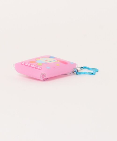 sanrio(サンリオ)の「sanrio/サンリオ ウサハナ カラビナクリアマルチケースSS(ポーチ・レディース・ピンク・ONE SIZE)」の3枚目の写真