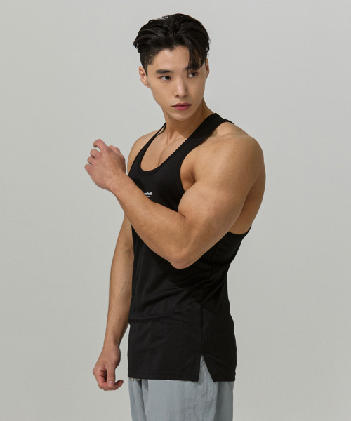 BLACK MONSTER FIT（ブラックモンスターフィット）の「シグニチャークールエバー ヘルスナシ ジムウェア (3色) / BM200204（Tシャツ/カットソー・メンズ・ホワイト/ブラック/ライム・MEDIUM/LARGE/X-LARGE/2XL）」の11枚目の写真