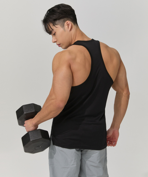 BLACK MONSTER FIT（ブラックモンスターフィット）の「シグニチャークールエバー ヘルスナシ ジムウェア (3色) / BM200204（Tシャツ/カットソー・メンズ・ホワイト/ブラック/ライム・MEDIUM/LARGE/X-LARGE/2XL）」の13枚目の写真
