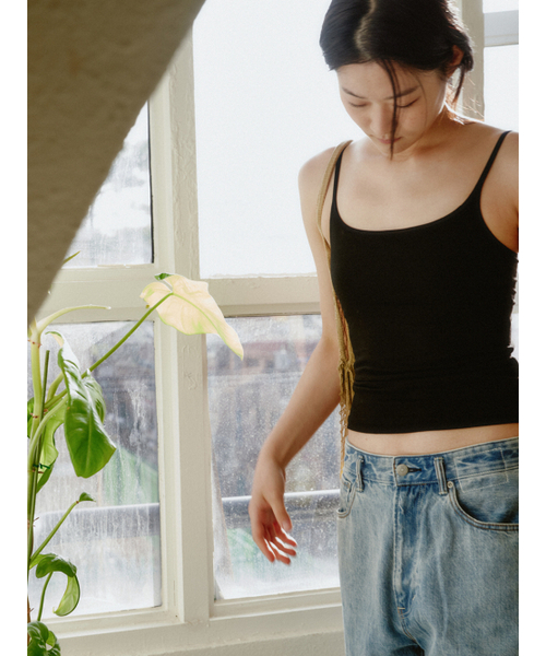 SOOPUI(スープイ)の「2 in 1 soft bamboo singlet in black(Tシャツ/カットソー・レディース・その他・SMALL/MEDIUM/LARGE)」の3枚目の写真