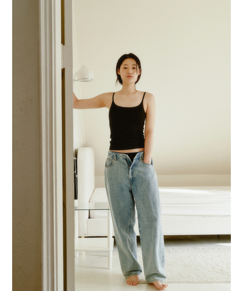 SOOPUI(スープイ)の「2 in 1 soft bamboo singlet in black(Tシャツ/カットソー・レディース・その他・SMALL/MEDIUM/LARGE)」の4枚目の写真