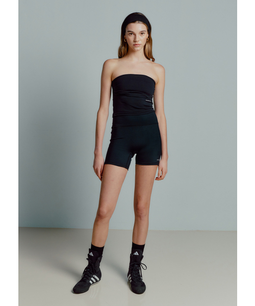MINA SONG（ミナソン）の「ESSENTIAL TUBE TOP - BLACK（Tシャツ/カットソー・レディース・その他・SMALL）」の2枚目の写真