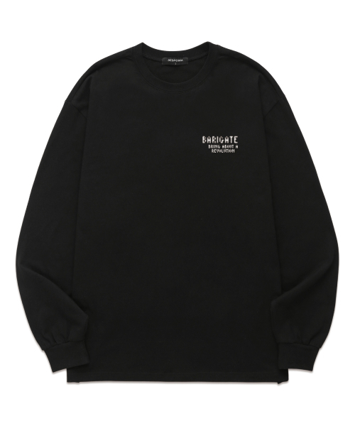 BARIGATE(バリゲート)の「スポッテッドロゴロングスリーブ (BLS034) ブラック(Tシャツ/カットソー・レディース・その他・SMALL/MEDIUM/LARGE/X-LARGE/XX-LARGE)」の2枚目の写真