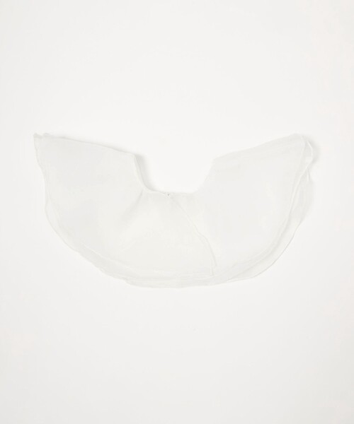 IRIS47（イリスフォーセブン）の「＜AYA KANEKO×IRIS 47×UNITED ARROWS＞オーガンジー つけ襟（付け襟・レディース・ブラック/ホワイト・FREE）」の9枚目の写真