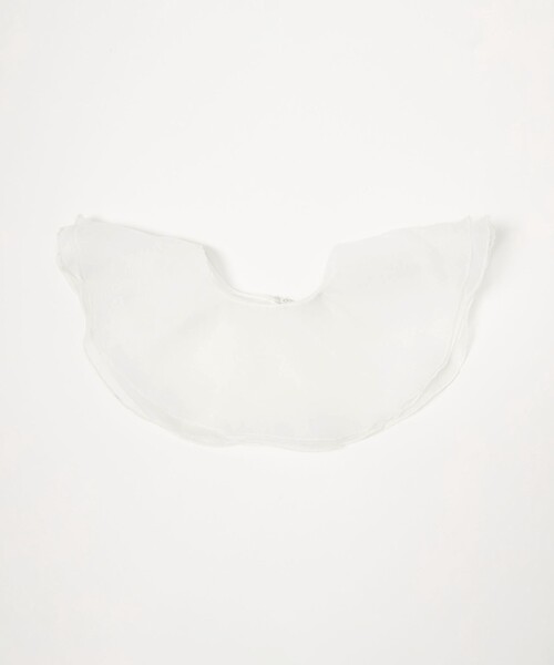 IRIS47（イリスフォーセブン）の「＜AYA KANEKO×IRIS 47×UNITED ARROWS＞オーガンジー つけ襟（付け襟・レディース・ブラック/ホワイト・FREE）」の8枚目の写真