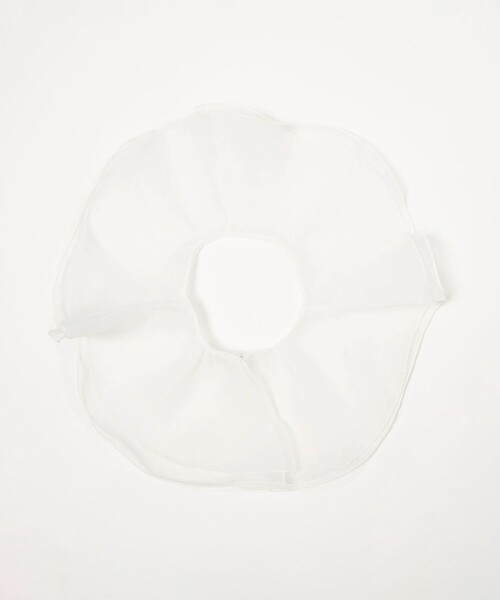 IRIS47（イリスフォーセブン）の「＜AYA KANEKO×IRIS 47×UNITED ARROWS＞オーガンジー つけ襟（付け襟・レディース・ブラック/ホワイト・FREE）」の7枚目の写真