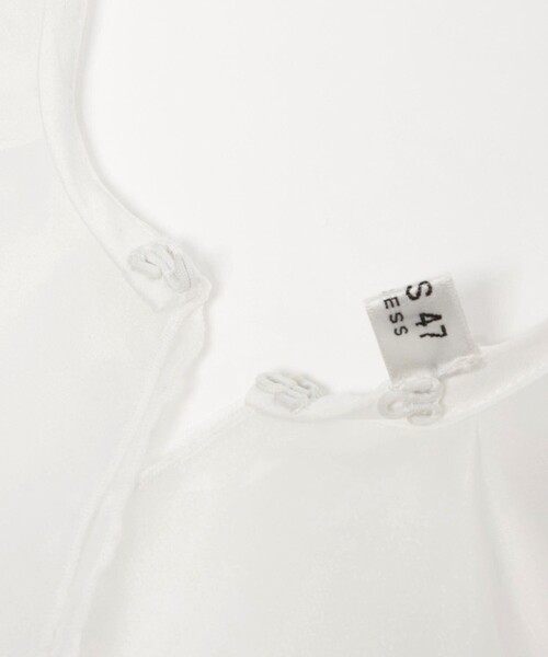 IRIS47（イリスフォーセブン）の「＜AYA KANEKO×IRIS 47×UNITED ARROWS＞オーガンジー つけ襟（付け襟・レディース・ブラック/ホワイト・FREE）」の6枚目の写真