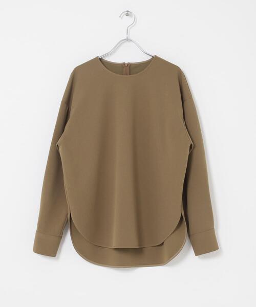 URBAN RESEARCH ROSSO WOMEN(アーバンリサーチ ロッソ)の「ストレッチジョーゼットプルオーバー(シャツ/ブラウス・レディース・モカ/オフホワイト/ブラック・FREE)」の17枚目の写真